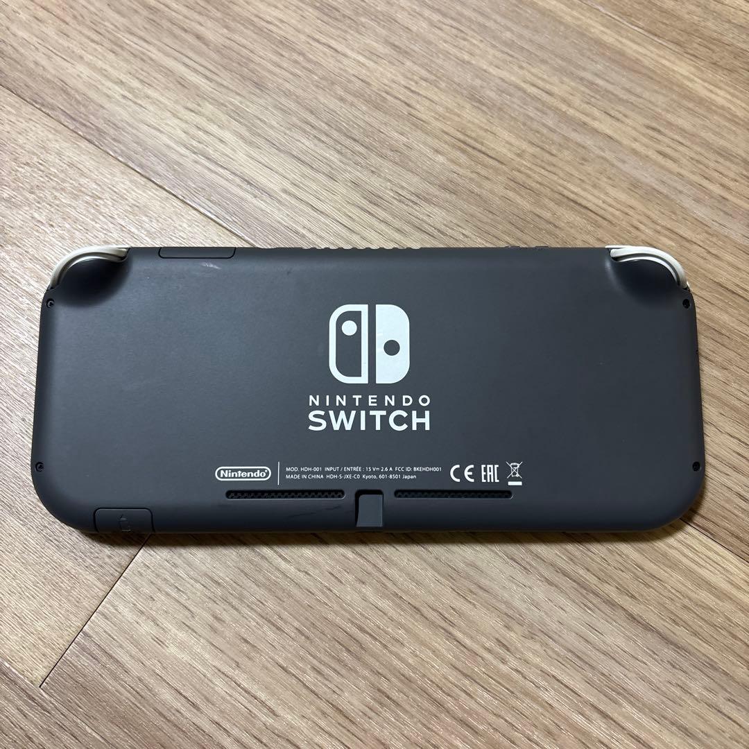 極美品　Switchライト グレー