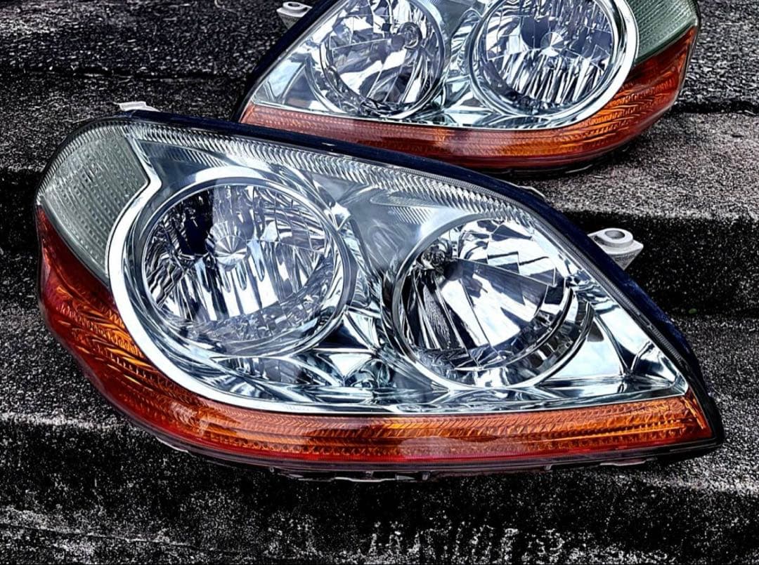 JZX110 GX110 マークⅡ 後期 純正 ハロゲン ヘッドライト 左右