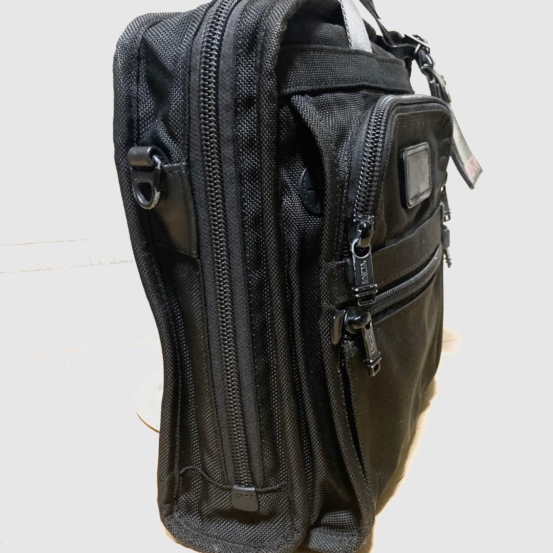 美品 TUMI ビジネスバッグ ブリーフケース ブラック 黒 2way