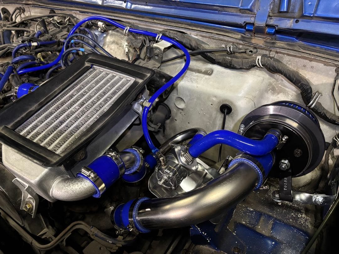 【未使用に近い超美品】ジムニーJA11 BLITZ サクションインテークシステム