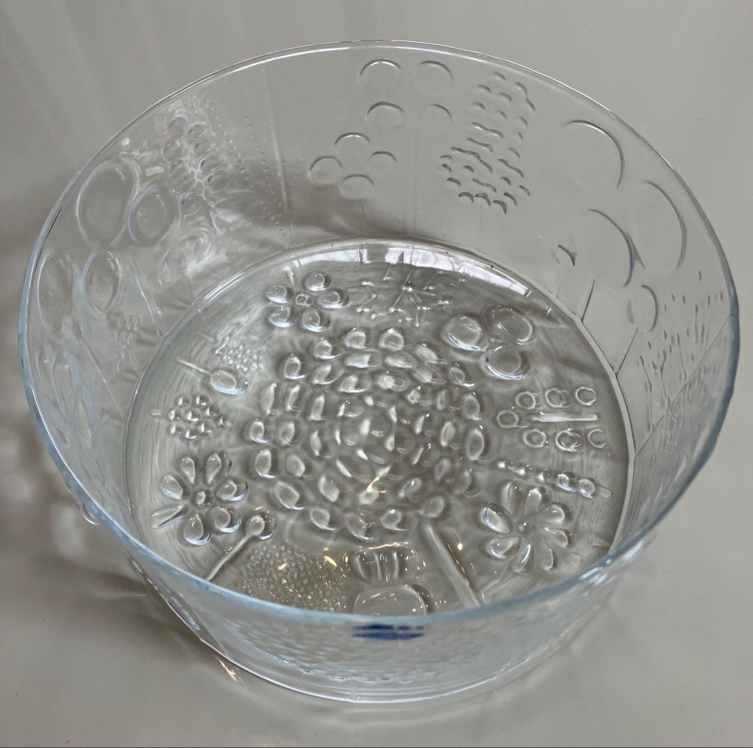 【専用】ヌータヤルヴィ　ガラス　ボウル　19cm　アラビア　専用箱入り