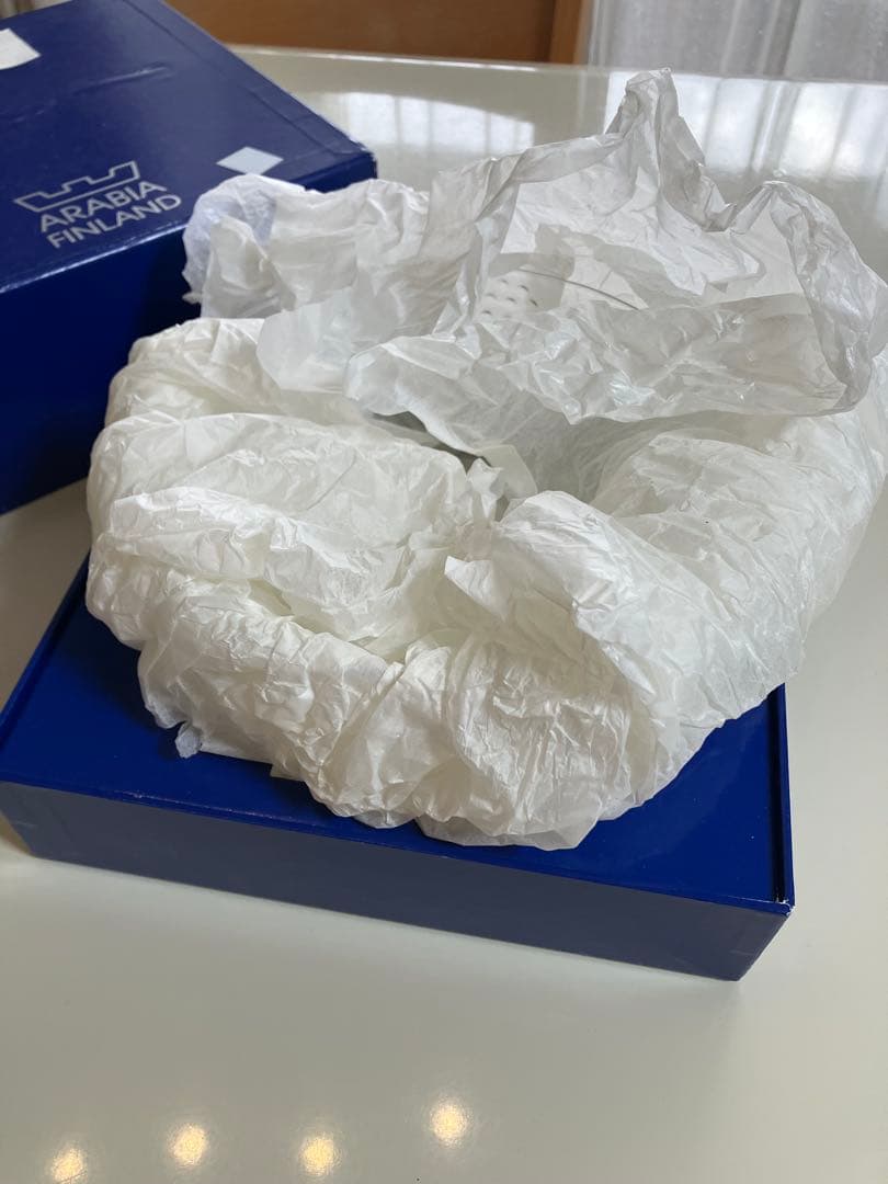 【専用】ヌータヤルヴィ　ガラス　ボウル　19cm　アラビア　専用箱入り