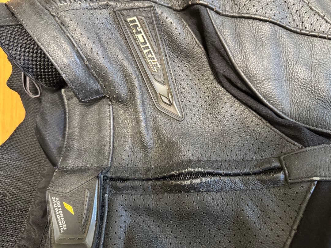 RSタイチ　バイク　レザーライディングパンツ XL