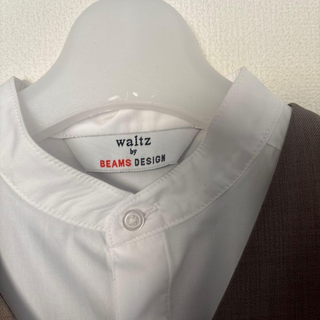 【新品】waltz by BEAMS DESIGN ノーカラー スーツ 130