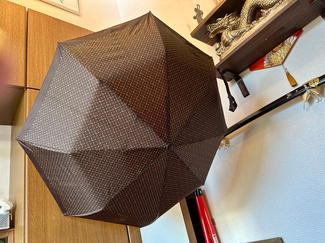 ルイヴィトン‼️折りたたみ傘‼️M70123‼️メンズ‼️レディース‼️ワンタッチ開閉式‼️