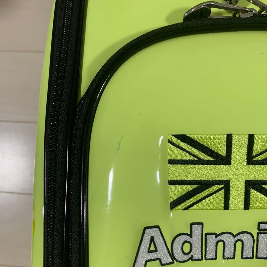 アドミラル　総エナメル　キャディバッグ　admiral 9型