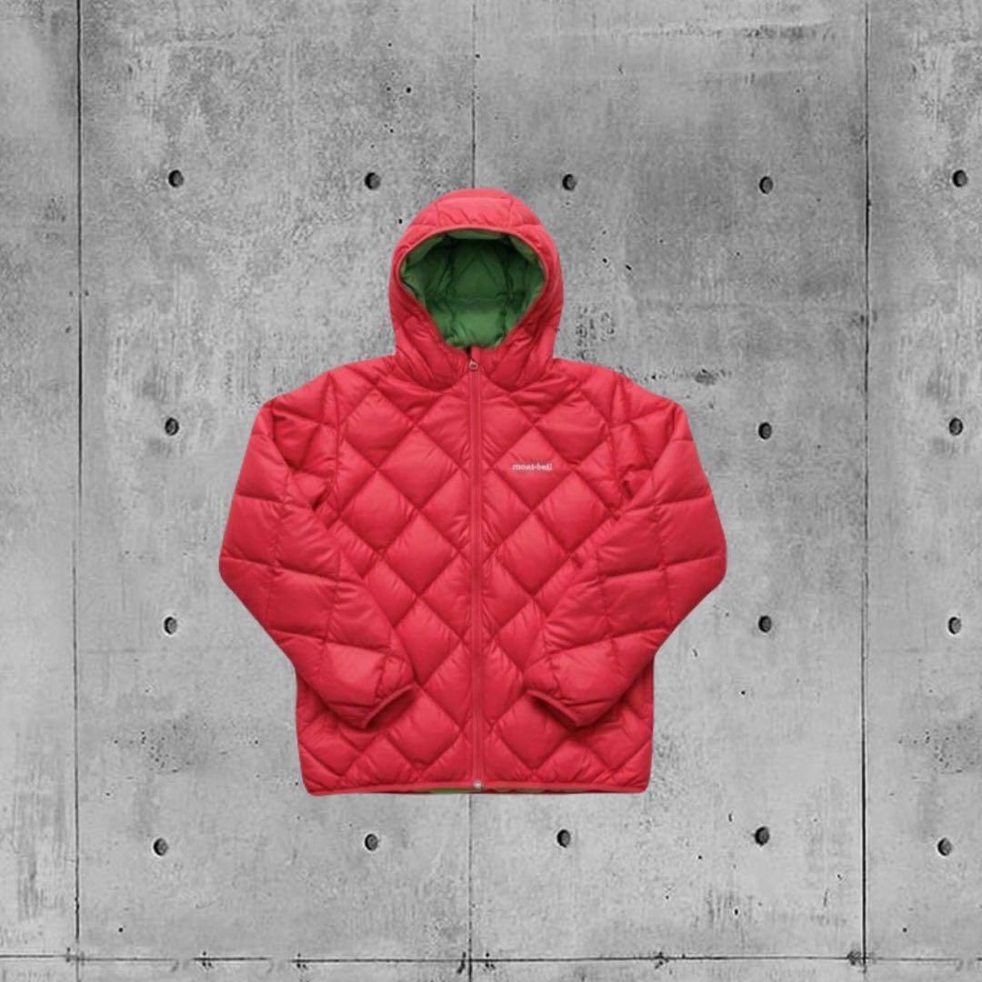 い*ご様 mont-bell ダウンジャケット キルティング　リバーシブル