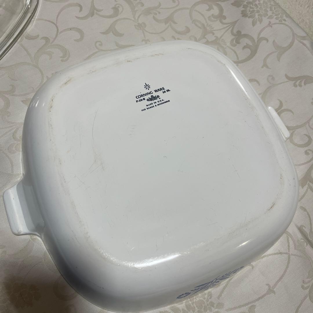 コーニングウェア　corning ware p-10-b 10インチ　耐熱皿