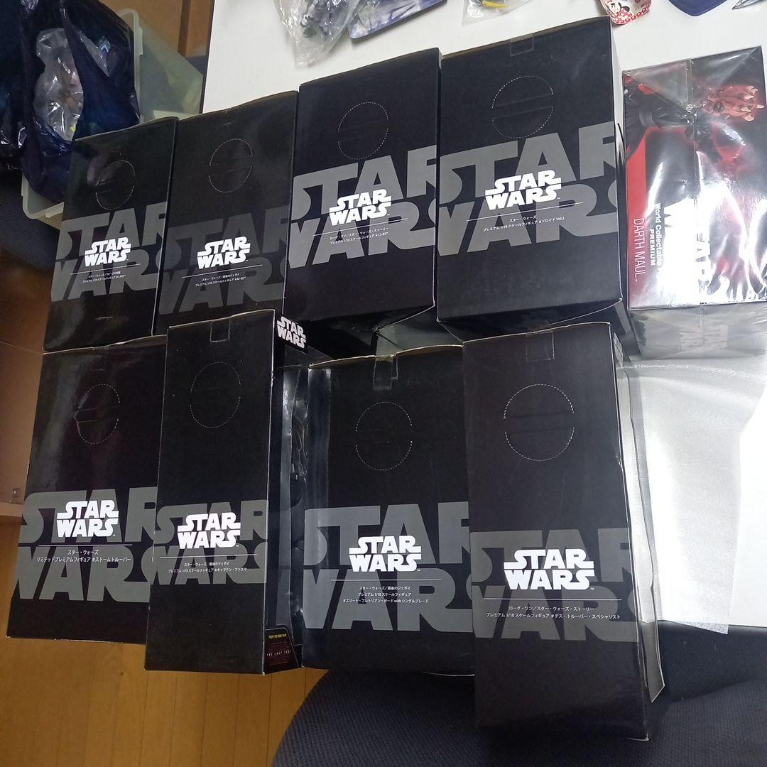 スター・ウォーズ　プレミアム1/10スケールフィギュア他　9個セット