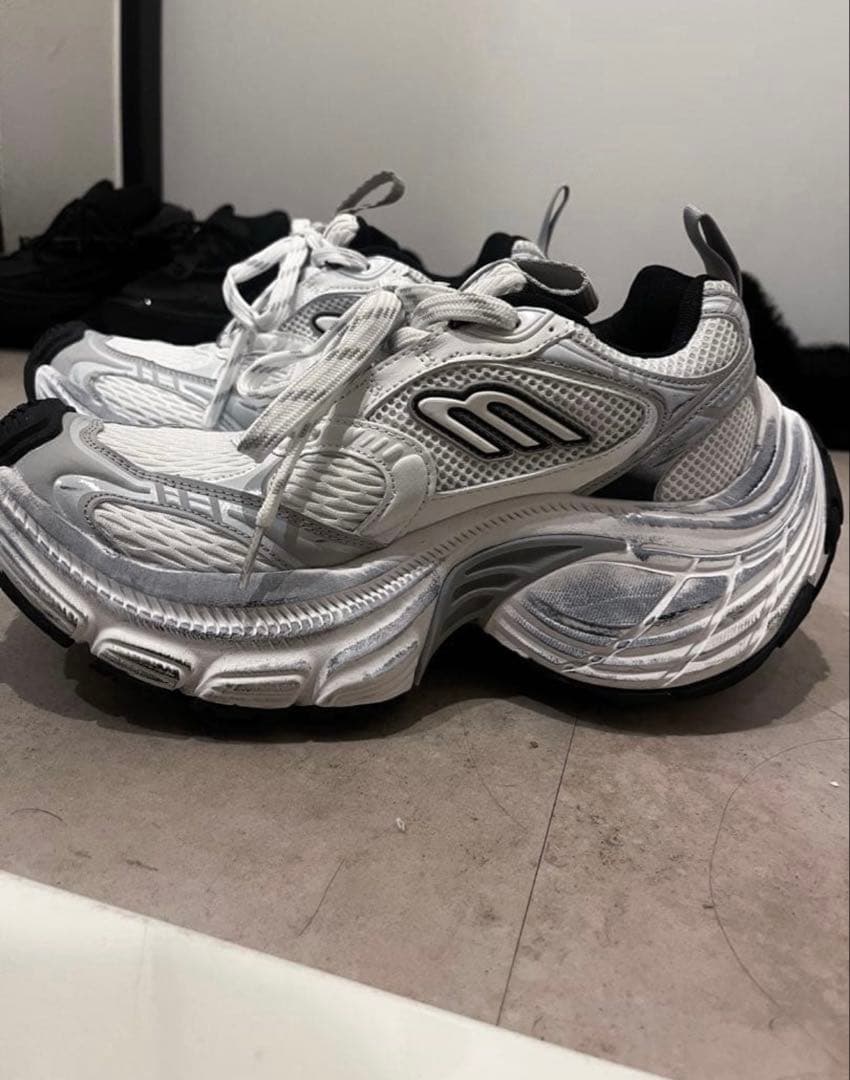 【BALENCIAGA】10XL 40 ホワイト