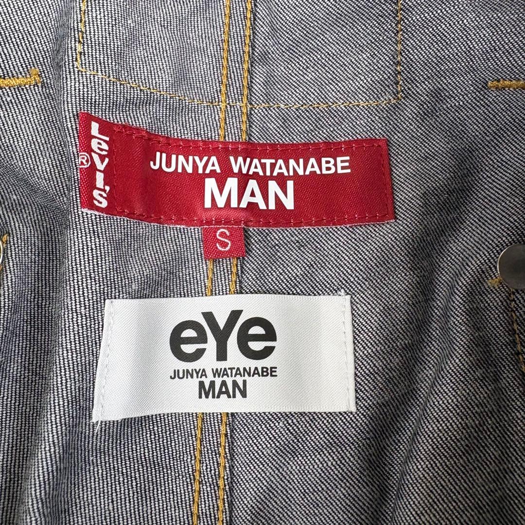 美品　コムデギャルソン　ジュンヤワタナベマン×リーバイス　S デニム　パンツ