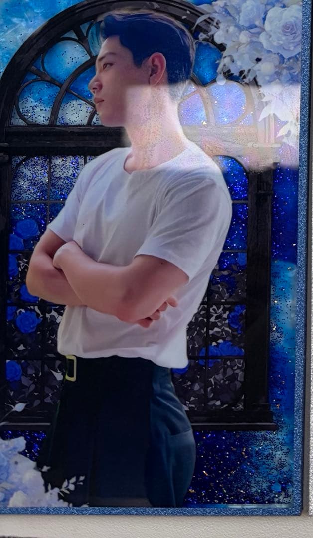 肖戦 新作 A5流砂アクリル特殊加工色纸 デザイン　6点セット❣️確認用❣️0110