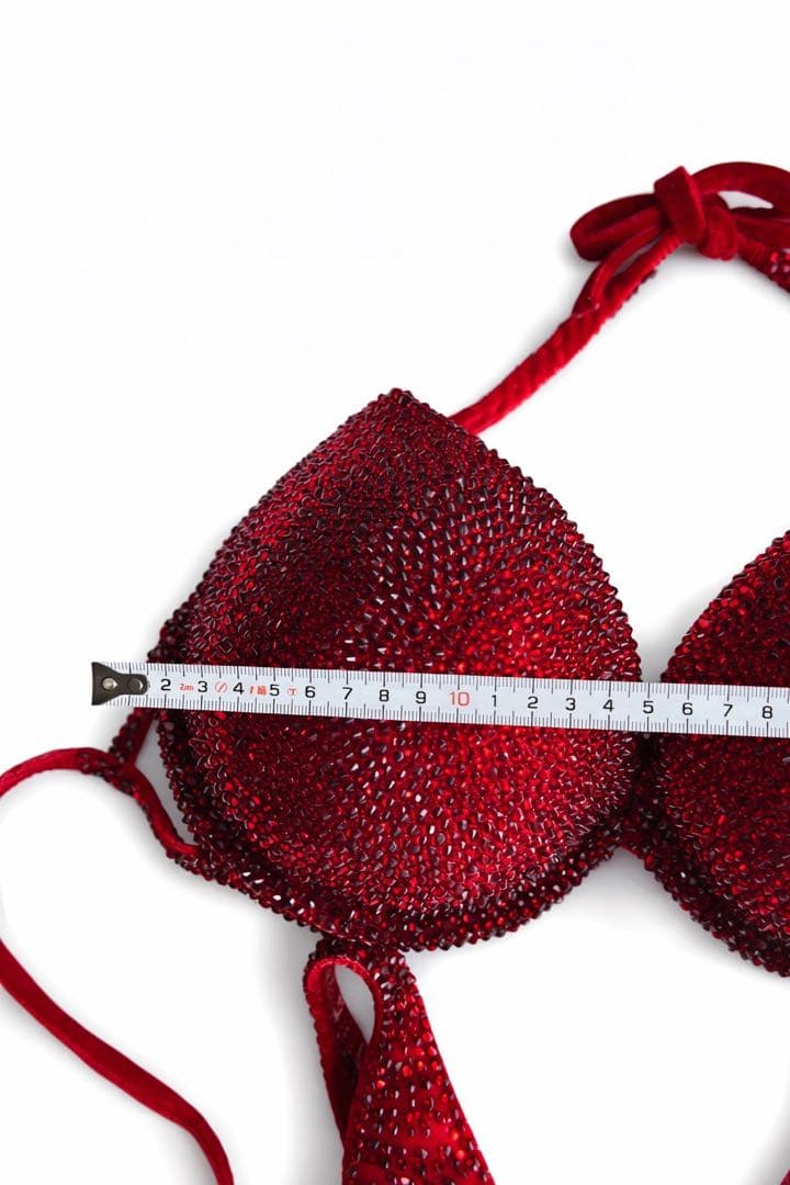 SVビキニ／JBBF対応／160cm〜165cm／ベロア／舞台映え