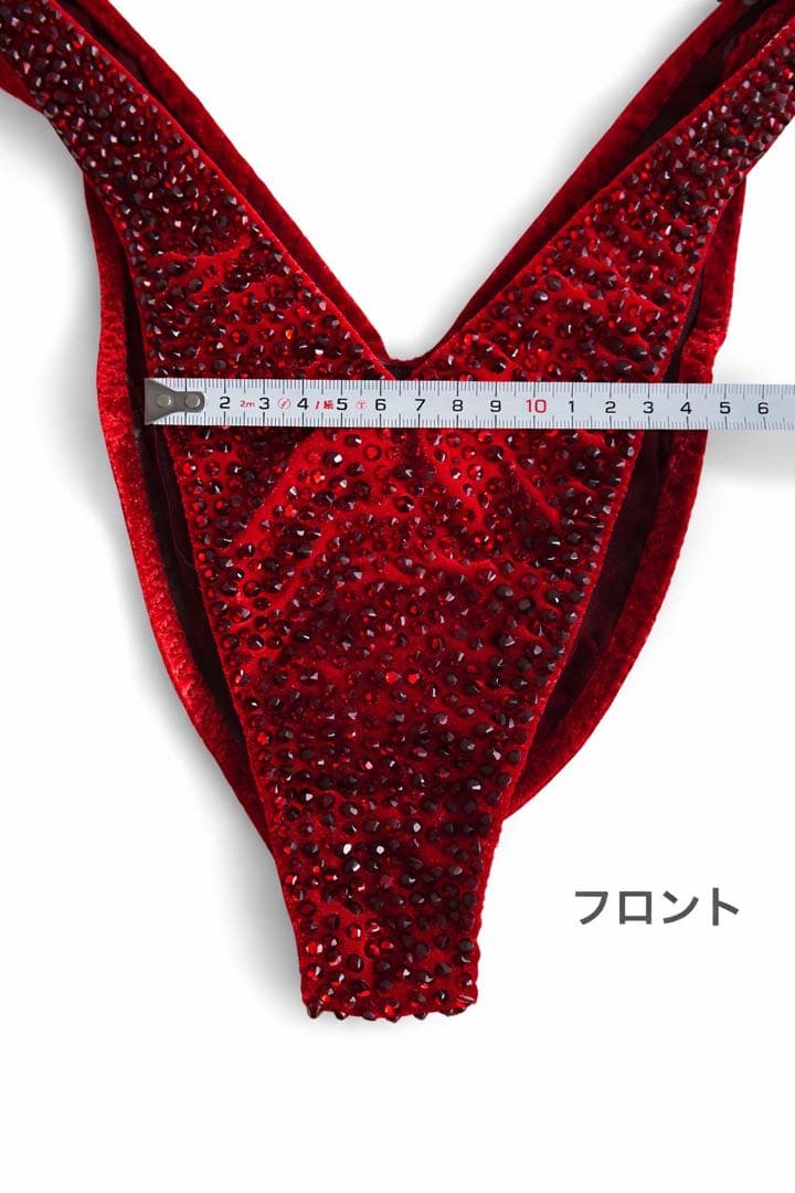 SVビキニ／JBBF対応／160cm〜165cm／ベロア／舞台映え
