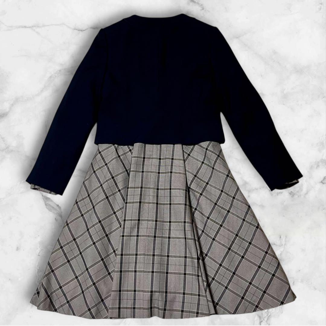 【極美品】pom ponette ボレロ　　ワンピース　アンサンブル 160卒服