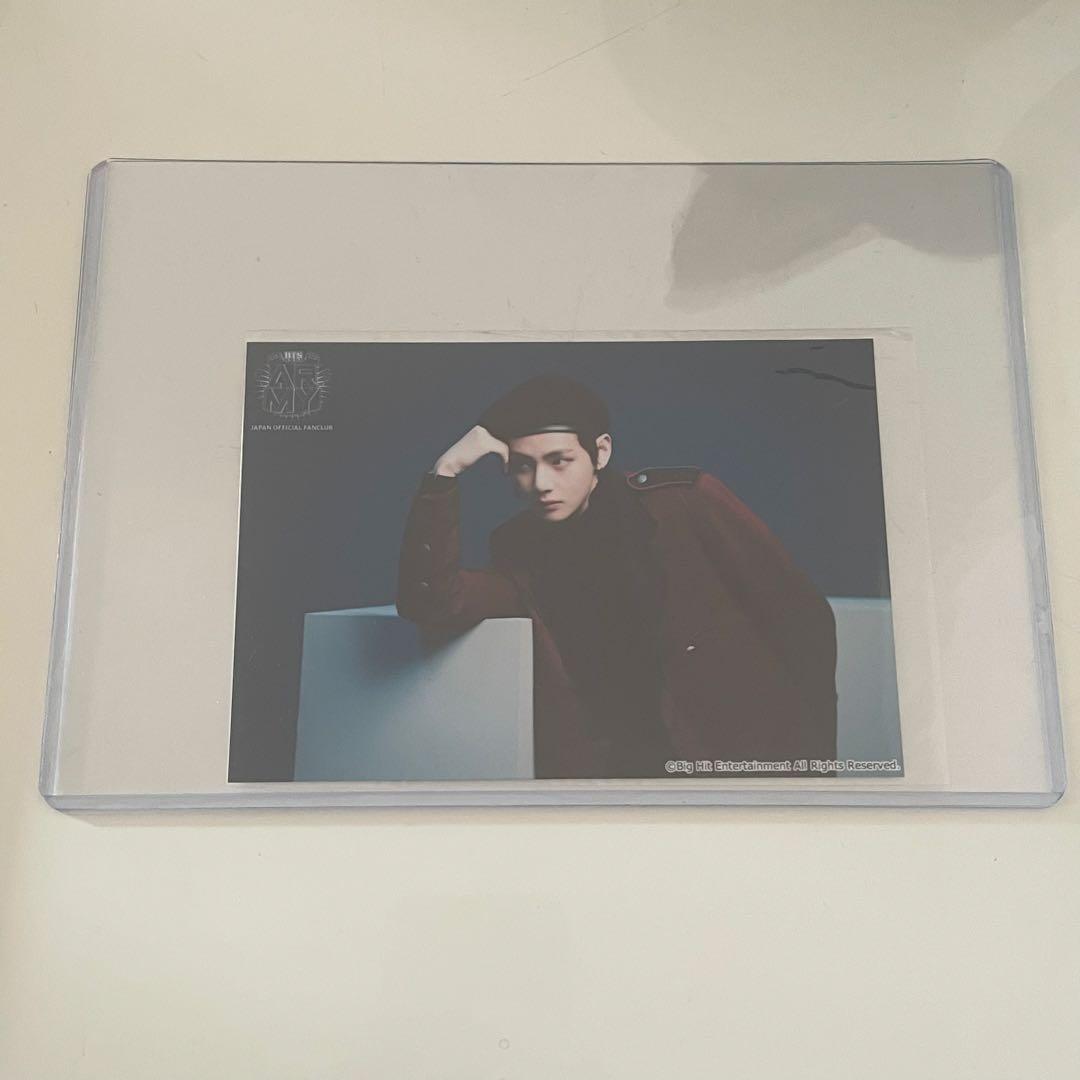 BTS FC継続特典 V テテ キムテヒョン 公式生写真