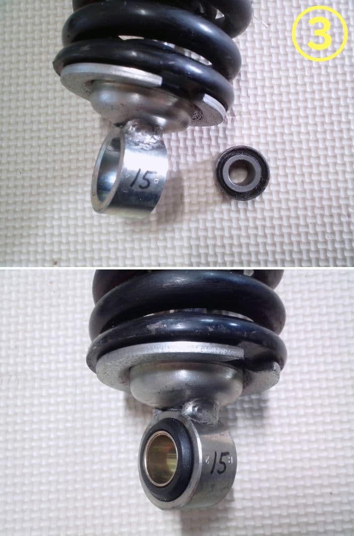 富士重工 ラビットスクーター S301用 ローダウンサス 前後セット ⑮