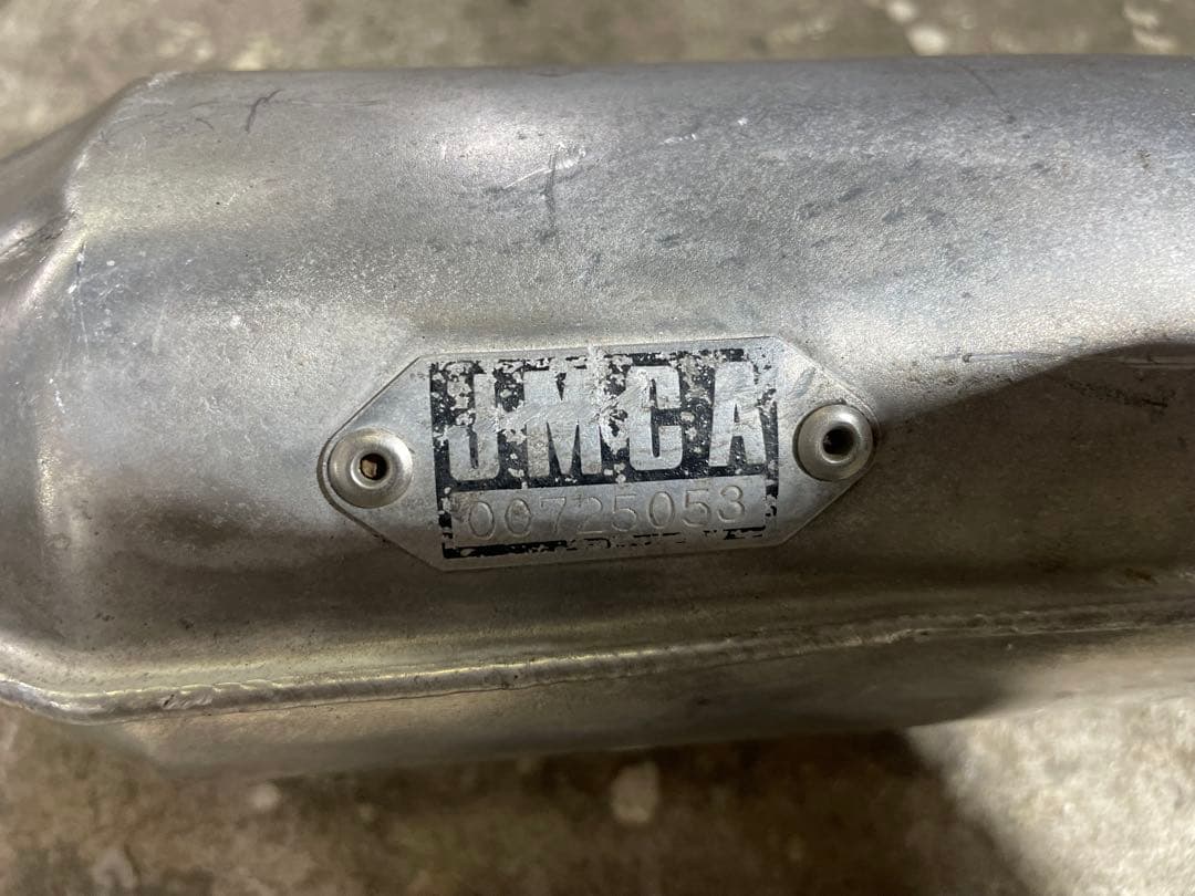 ゼファー400用　モリワキ　モナカマフラー　JMCA 当時物