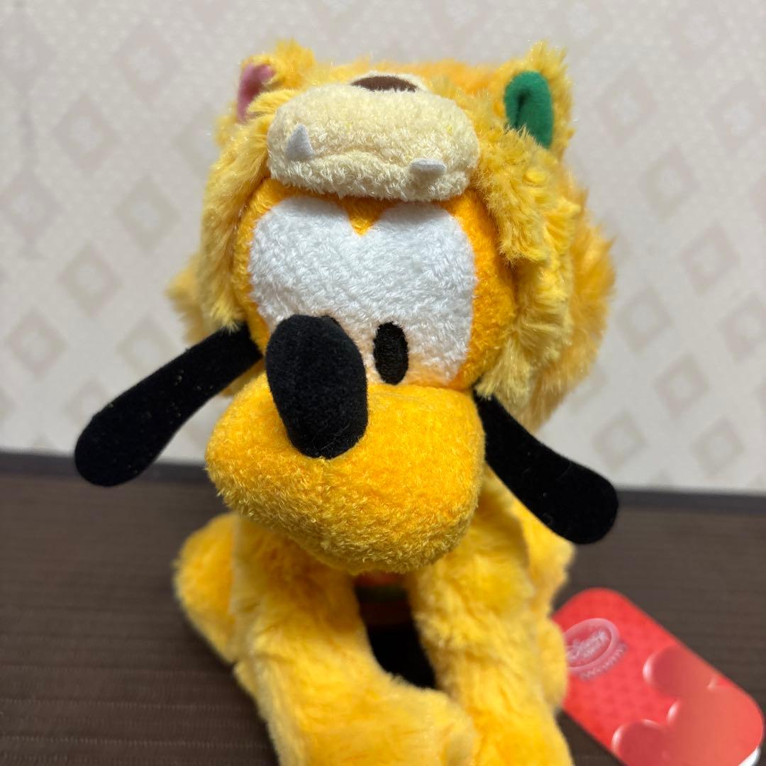 ディズニーストア　プルート　ぬいぐるみ　着ぐるみ　ライオン