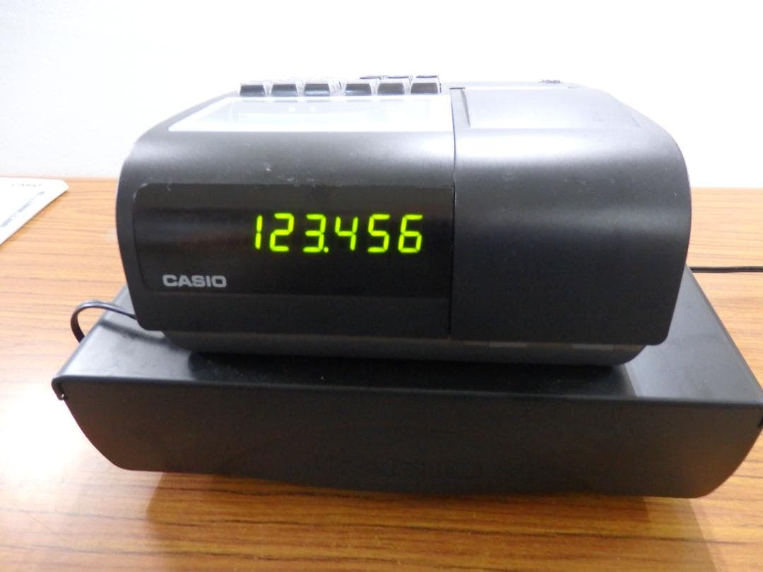 設定無料 CASIO TE-300-BK A4サイズ レジスター 250914