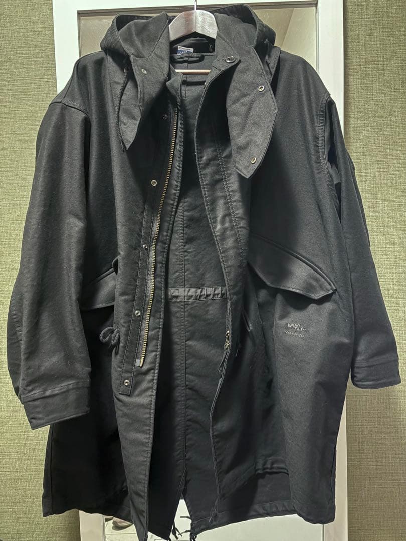 【ARMY TWILL】m-65フィッシュテールパーカー【モールスキン】