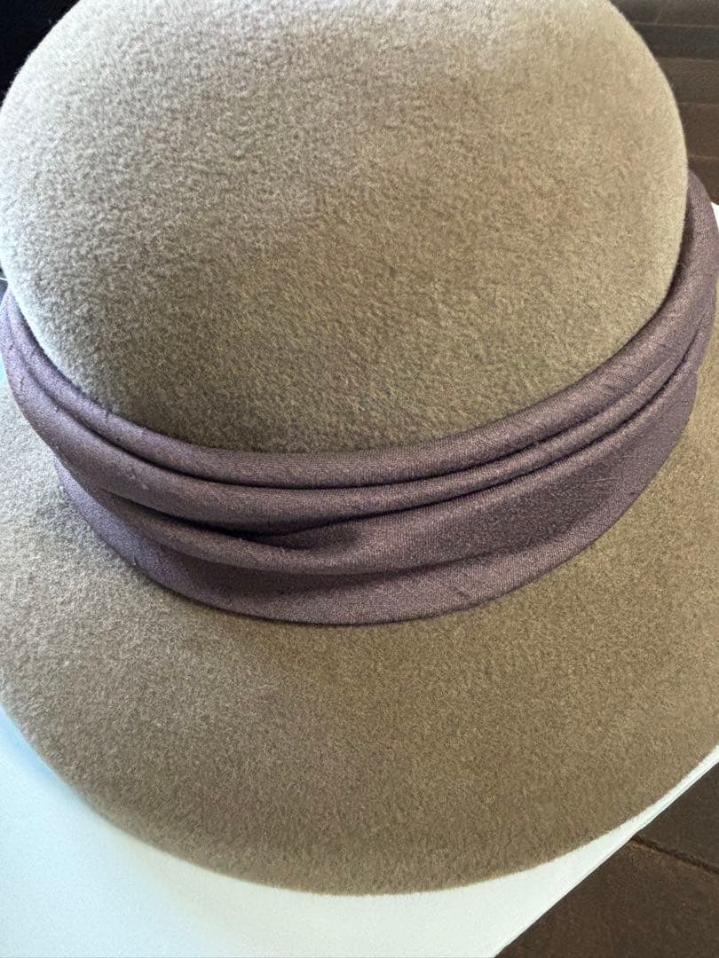 Maxim ウールフェルトのカサブランカハット