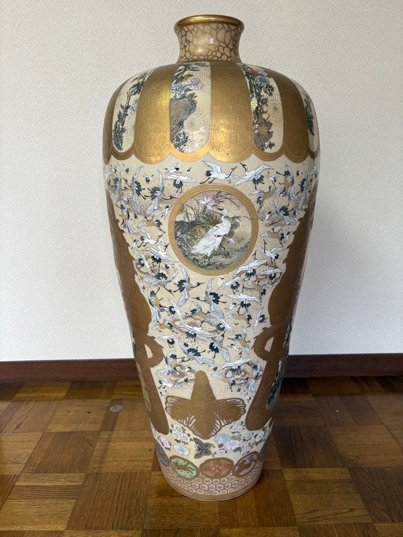 大型花瓶（飾り壺）置物