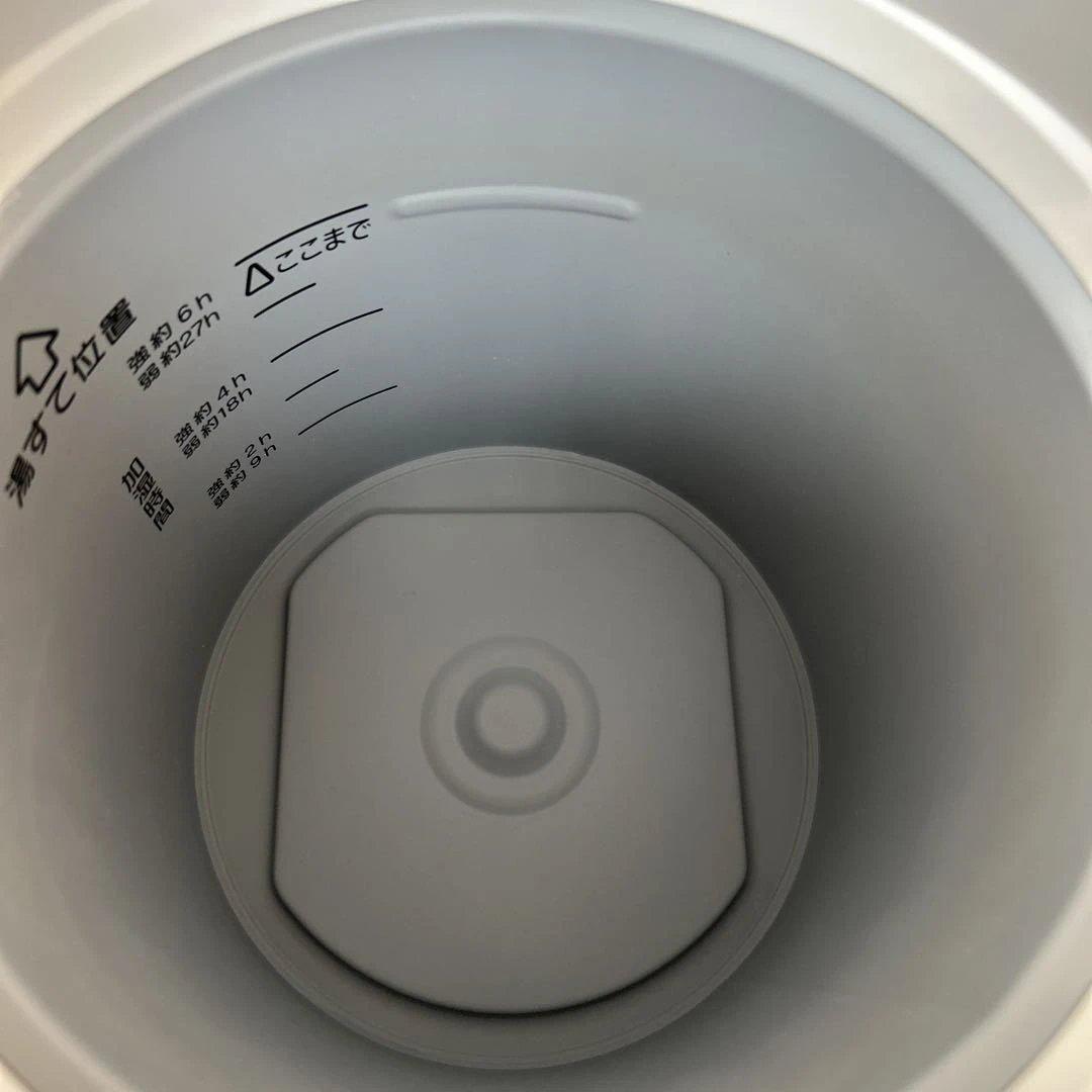 象印 スチーム式 加湿器 ホワイト