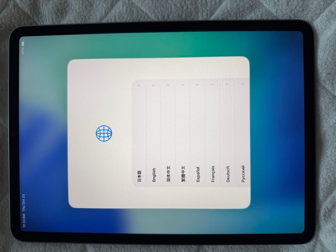 iPad Pro 2022 11インチ カバー・Apple pencil付き