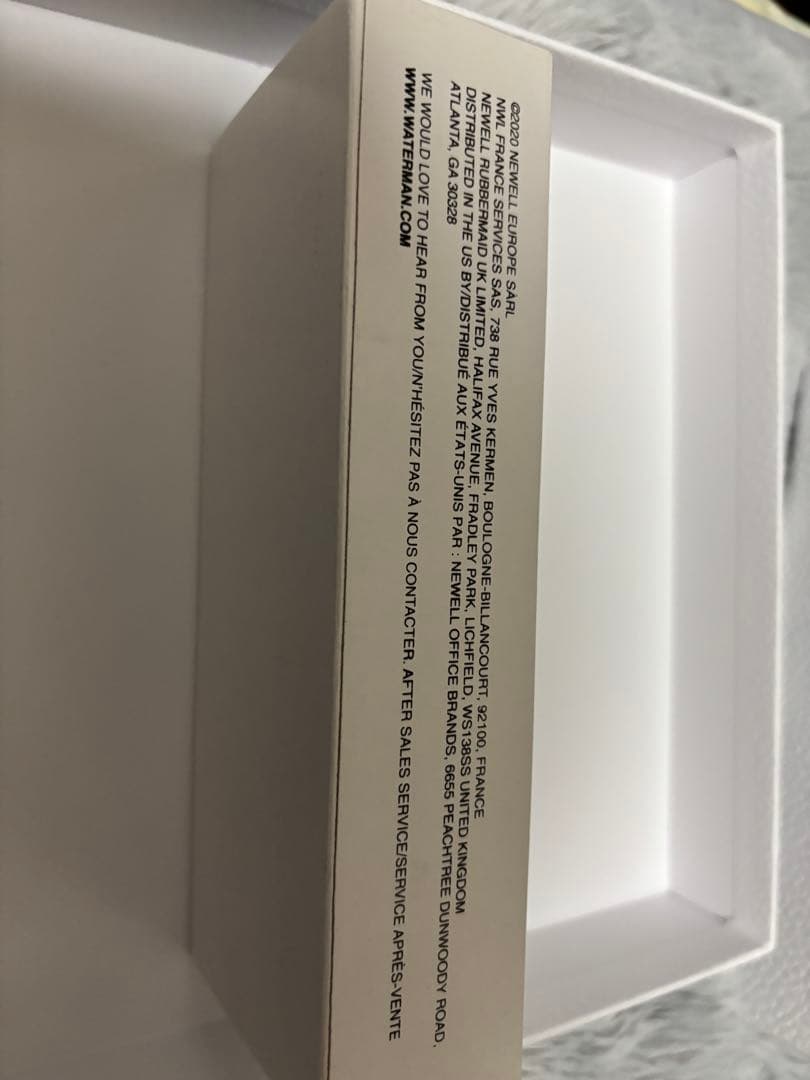 Waterman メトロポリタン デラックス 万年筆 F ストライプブルー