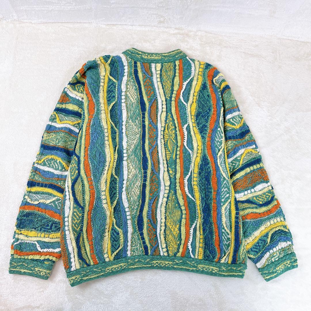 極美品✨COOGI クージ 100%ウール セーター パステルカラー 3Dニット