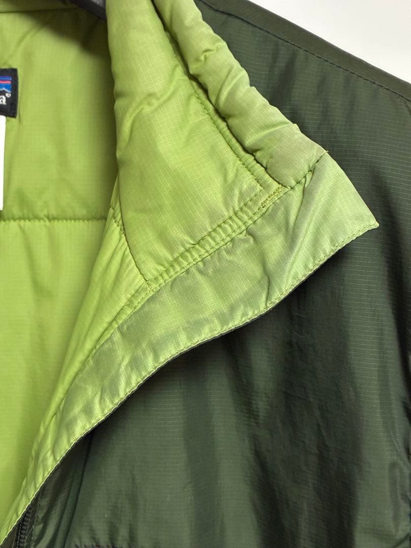 【1月一杯までの掲載】 Patagonia パフボールベスト　グリーン　M