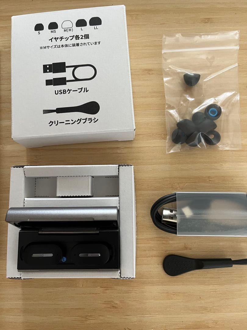 SHARP SUGOMIMI 2025年2月発売　ワイヤレスイヤホン ブラック