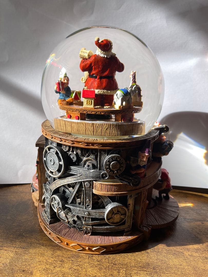 KIRKLAND サンタクロース スノードーム オルゴール