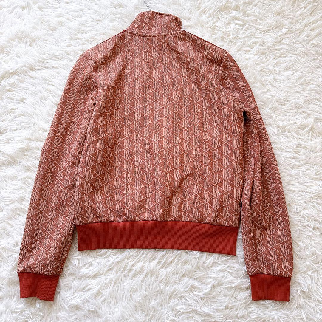 LACOSTE モノグラムジャカード トラックジャケット ジャージ Sサイズ