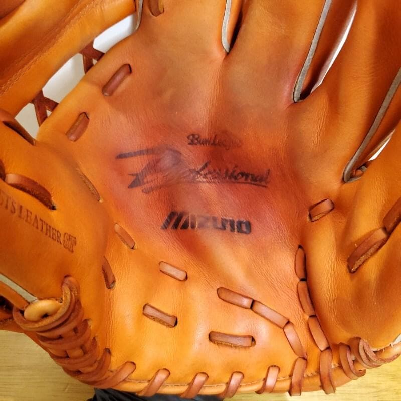 ミズノ MIZUNO 宮本慎也モデル ショート時代 激レア 内野用 軟式グローブ