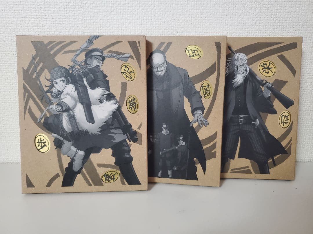 ゴールデンカムイ アニメ1～3期 DVDセット(特典付き)