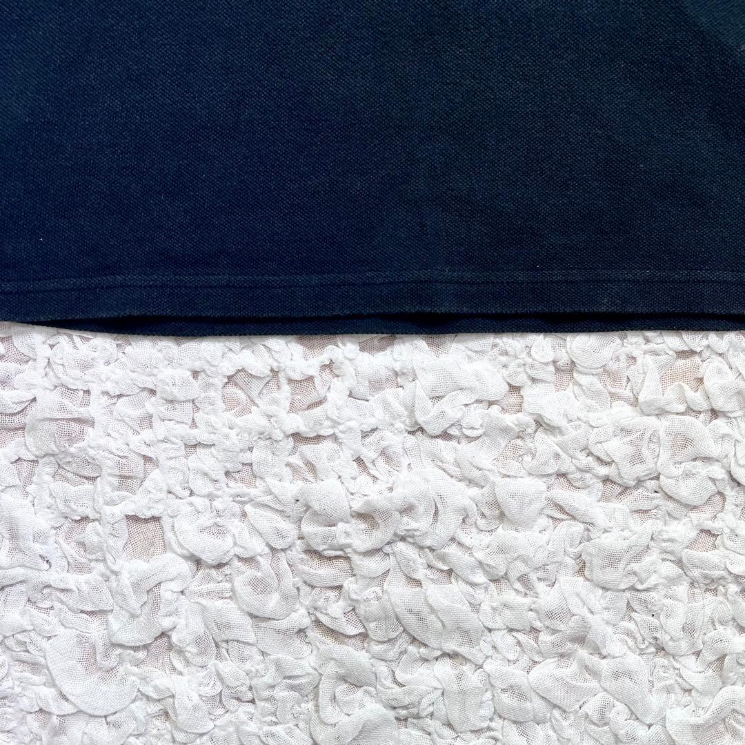 『大人気』　ヒステリックグラマー ポロシャツ　ヒスガール　刺繍ロゴ　黒　【L】