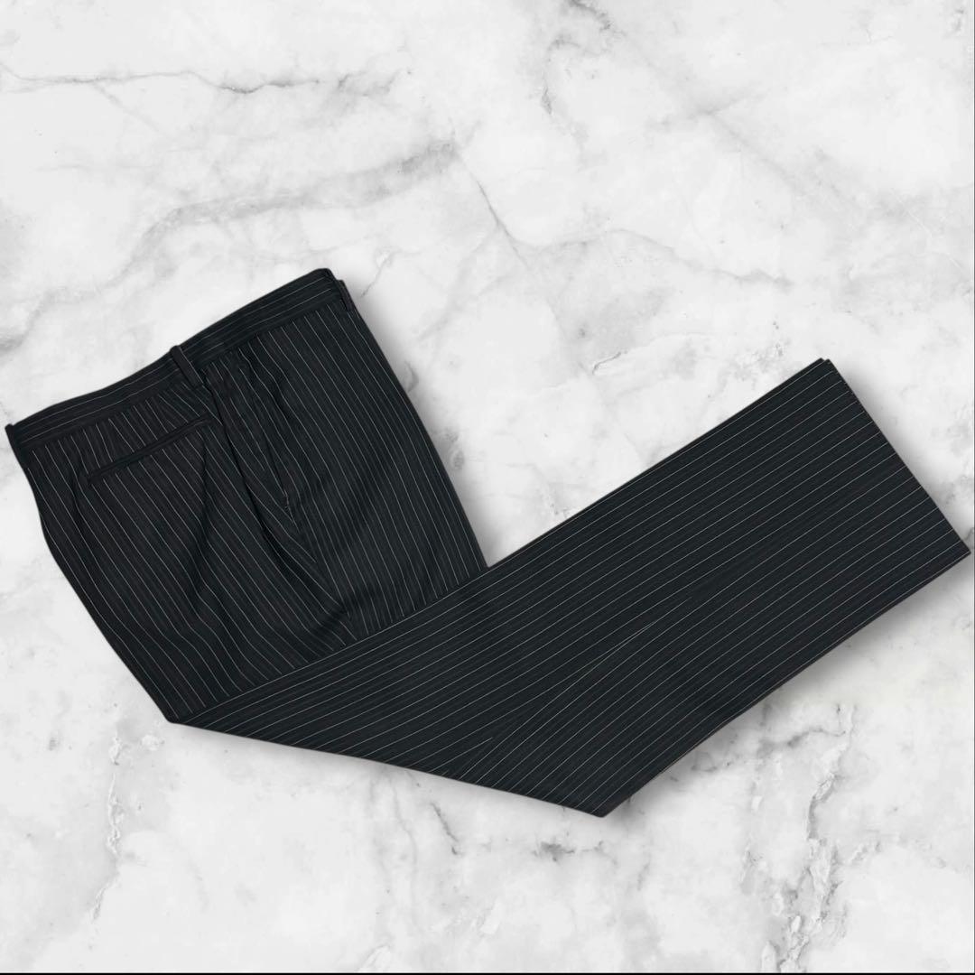 美品　大きいサイズBB8　スーツセレクト　オルタネイトストライプ　ビジネススーツ