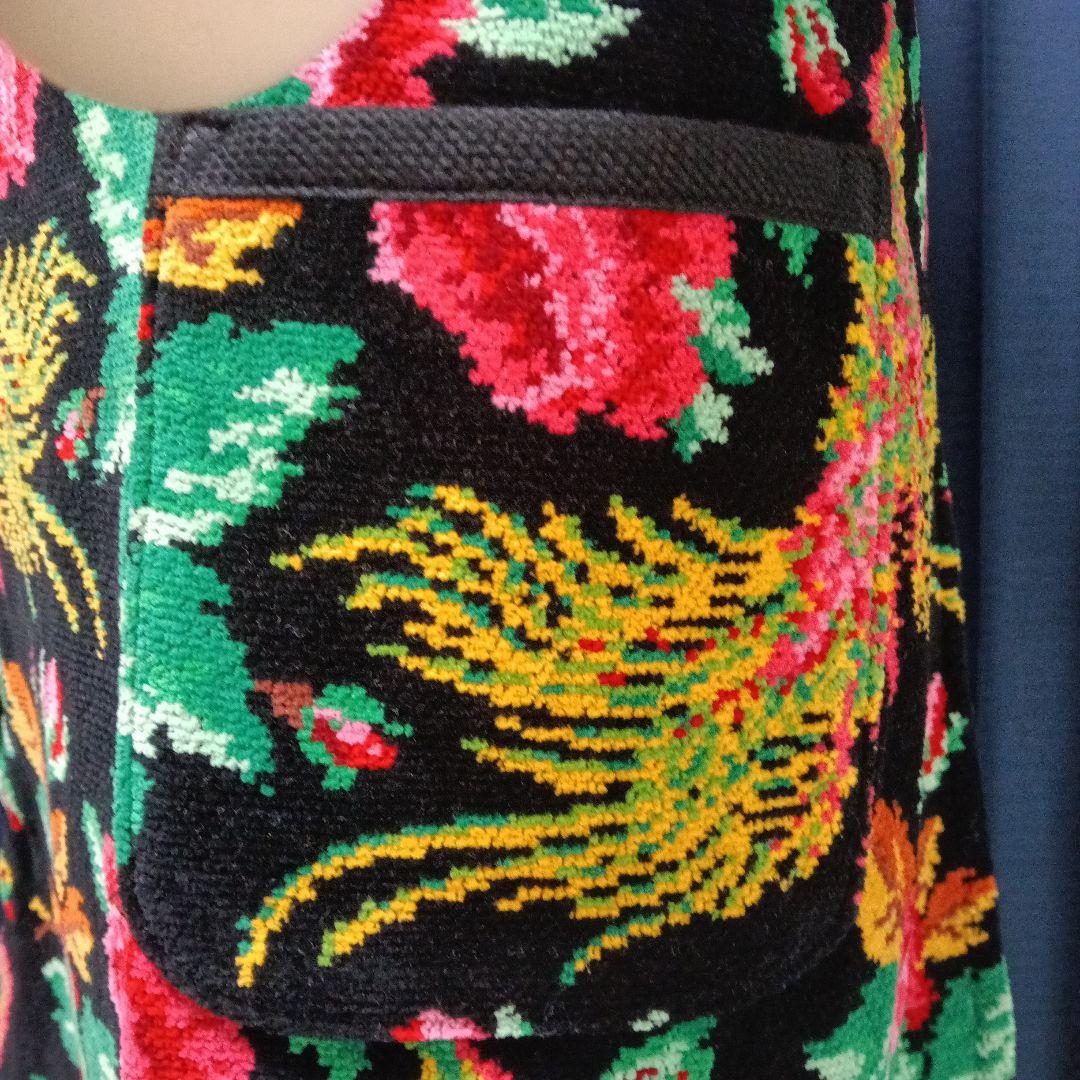 極美品 FEILER フェイラー エプロン パラディス 鳳凰 2ポケット希少