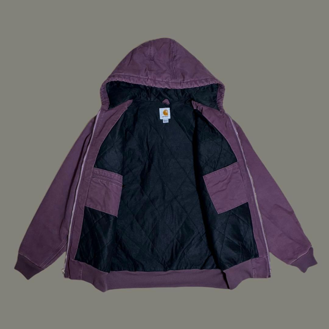 希少カラー Carhartt カーハート アクティブジャケット 紫