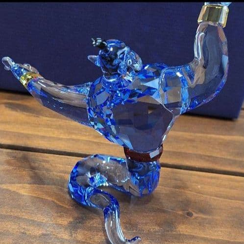 【極美品】スワロフスキー SWAROVSKI アラジン ジーニー ランプの魔人