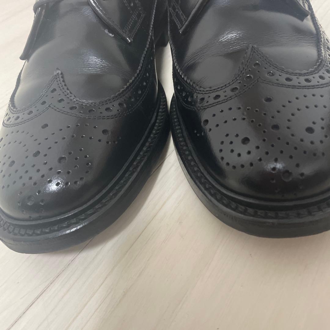 【美品】リーガル　ウイングチップ　2589 ブラック　24.5