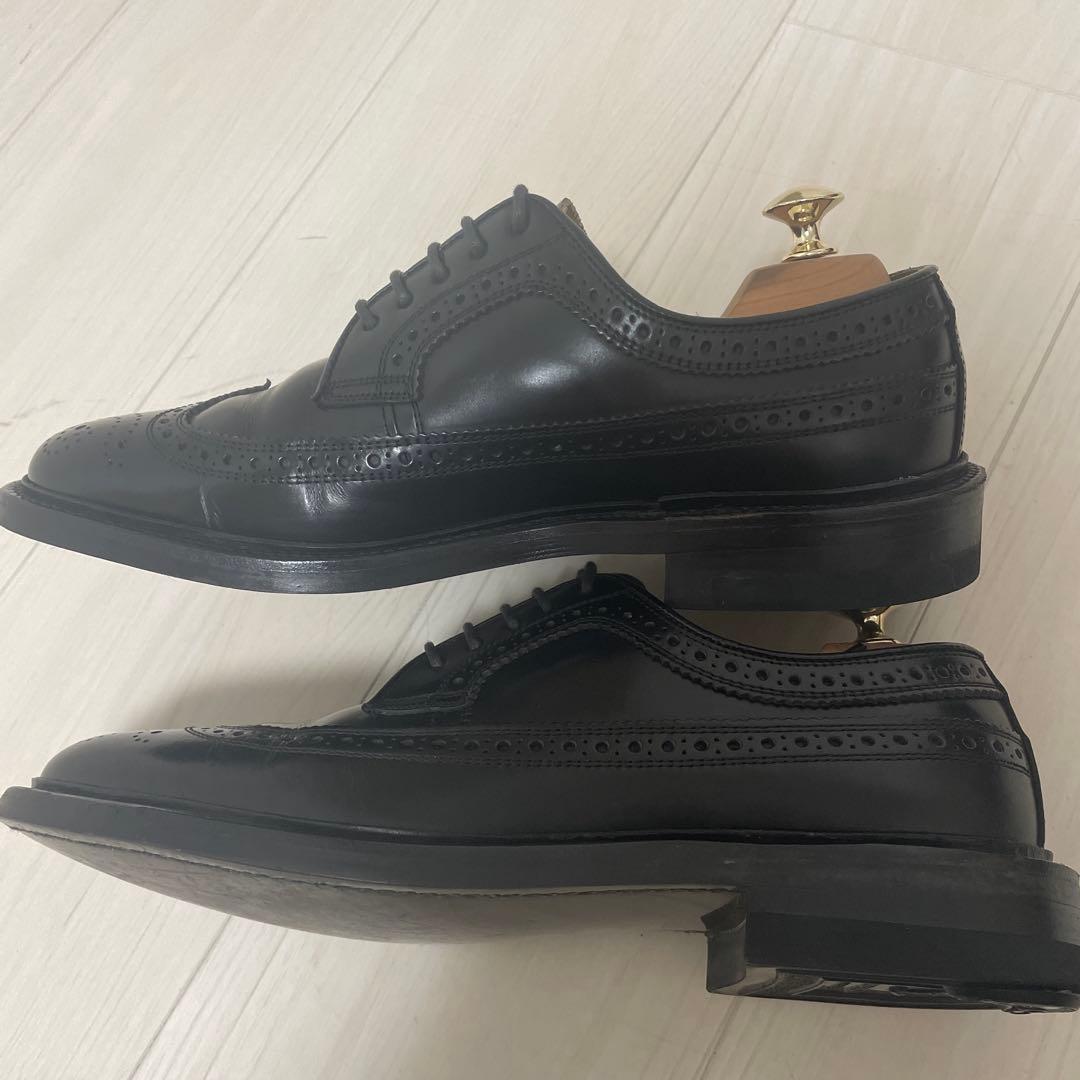 【美品】リーガル　ウイングチップ　2589 ブラック　24.5