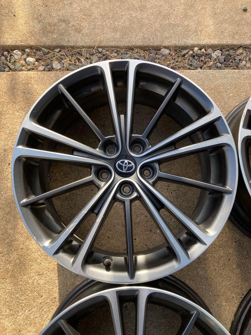 ②レオロントヨタ　86 ZN6 純正ホイール　2本セット　送料無料！