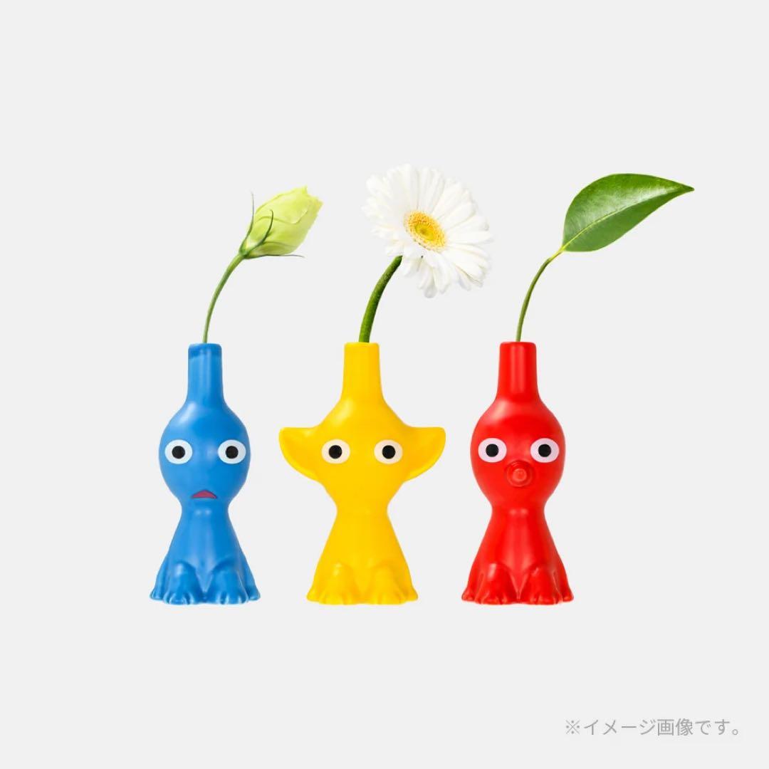 【新品未開封】ピクミン 一輪挿し 3点セット