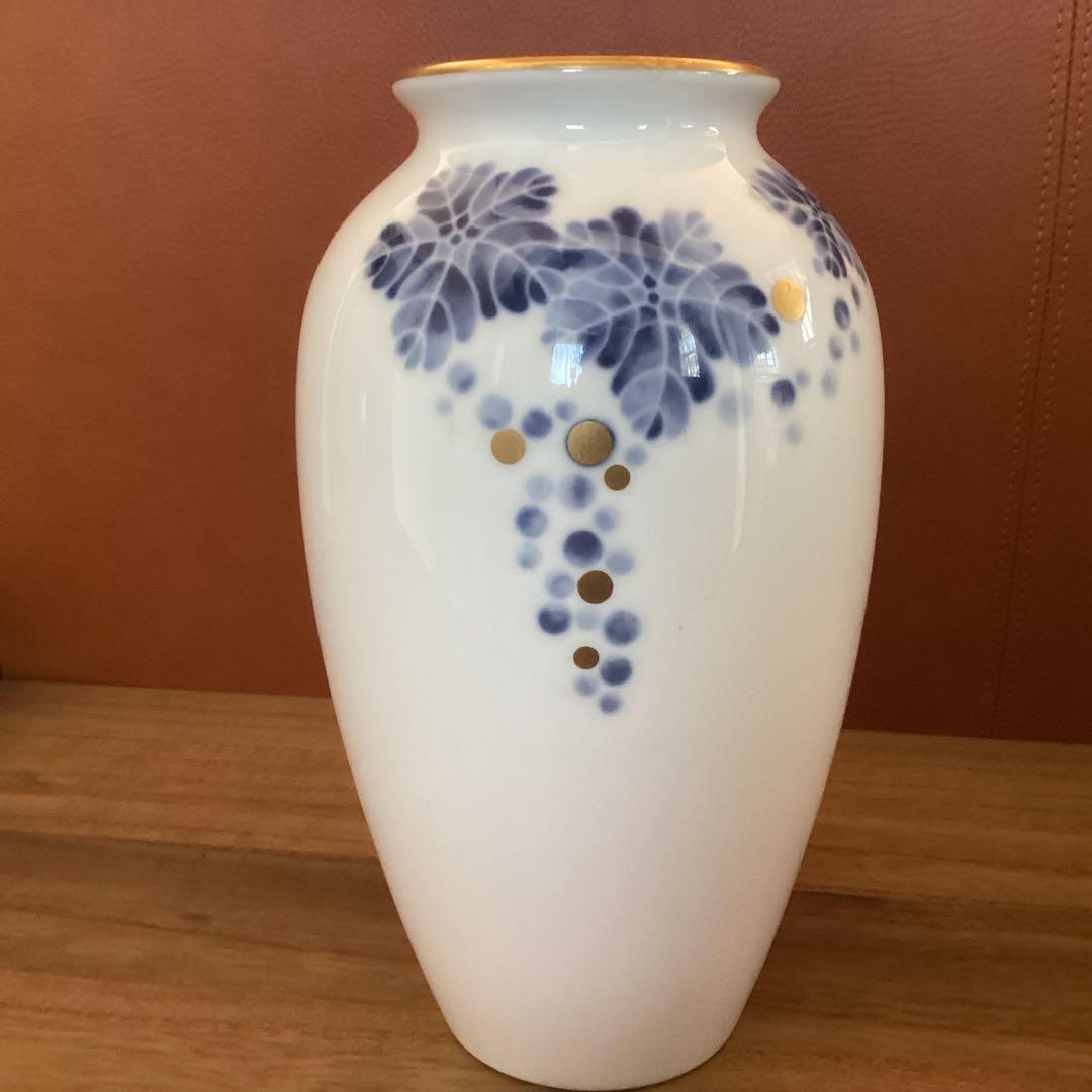 大倉陶園　花瓶23センチ