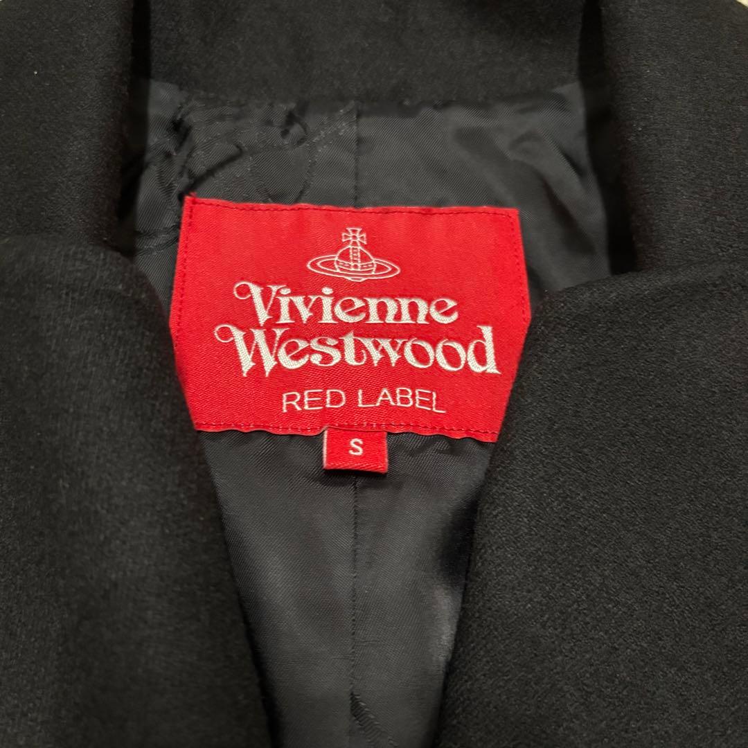 極美品　ヴィヴィアンウエストウッド　ラブジャケット　ウール　オーブボタン　ロゴ