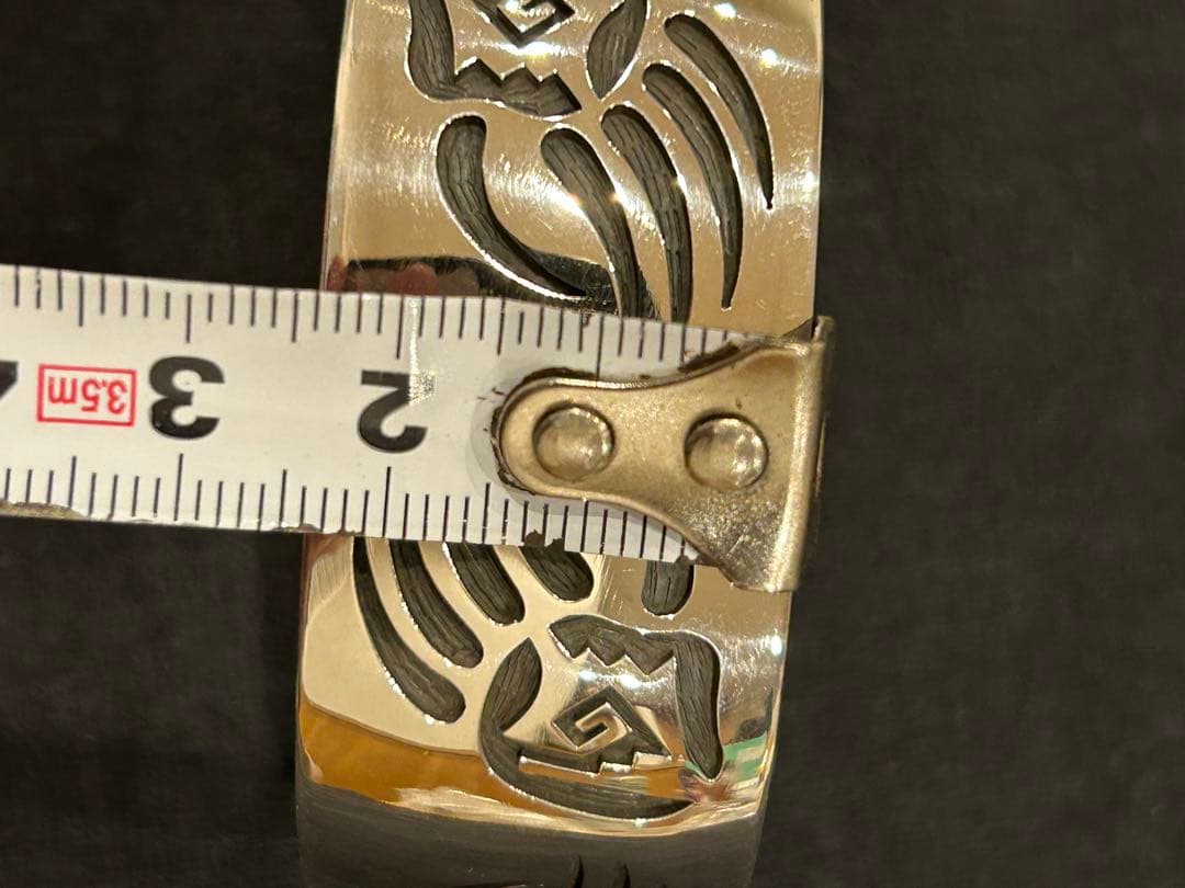 HOPI族（ホピ族） バングル（ブレスレット） Sterling silver