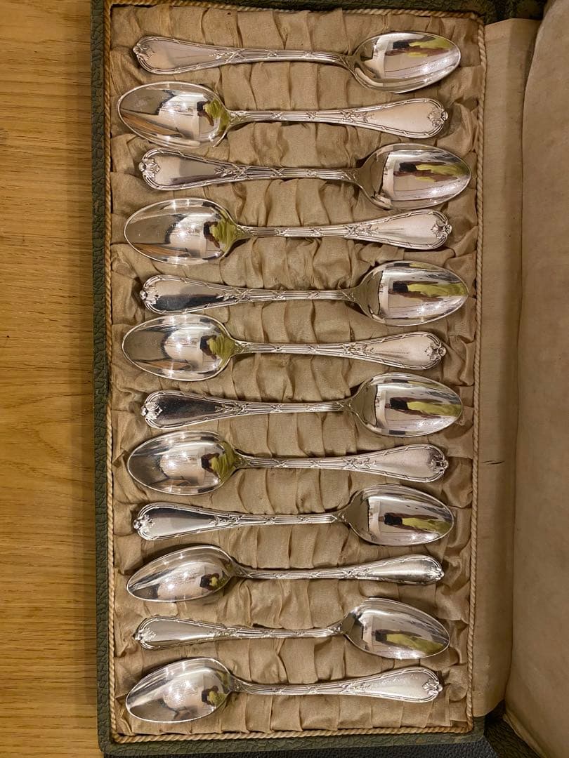 アンティーククリストフル　スプーン12本